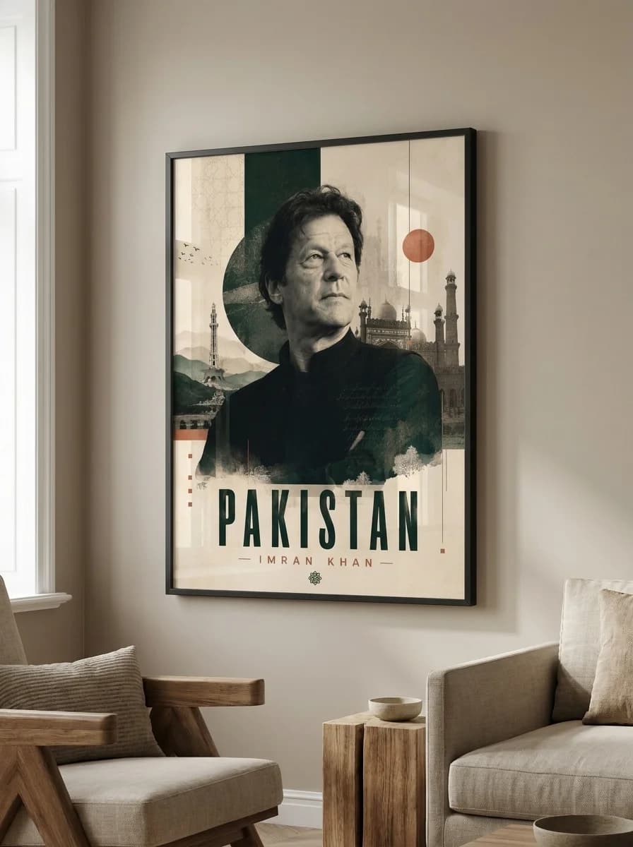 Pakistan — Heritage Portrait Canvas Wall Art